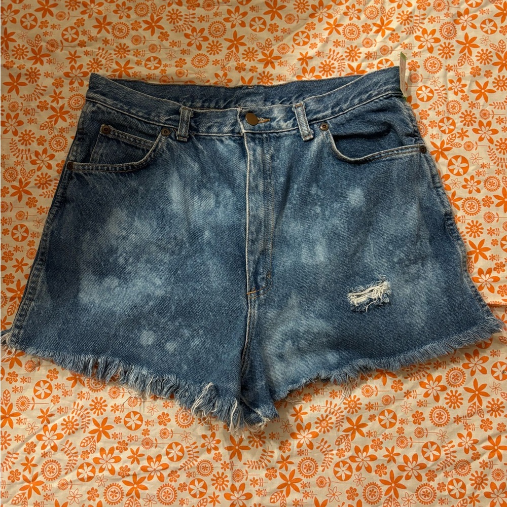 Vintage Congo Trader High Waisted Denim Shorts